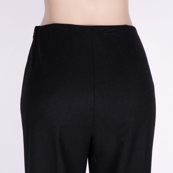 Ralph Lauren Black Label Wool Blend Stretch Straight Dress Pants Women's SZ 12 - Picture 5 of 9
